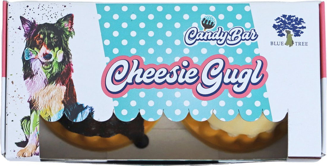 Hondensnack - CHEESIE GUGL kaas cake - 60 Gram