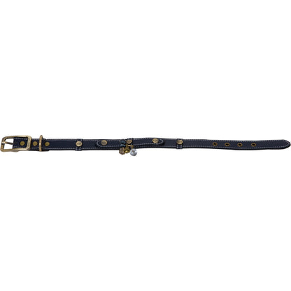 Happy house fashion halsband blauw in verschillende maten
