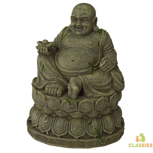 Aqua Della Aquariumdecoratie Bayon Buddha 9,5x9,5x12,5 cm