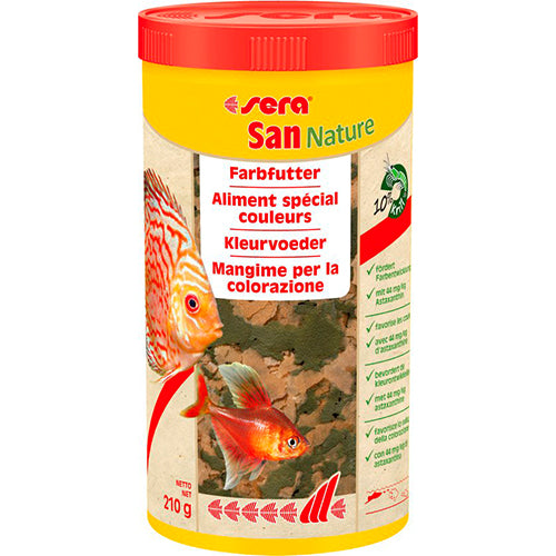 Sera Farbfutter San Nature