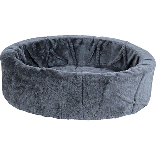 Boony Teddy hondenmand grijs in verschillende maten