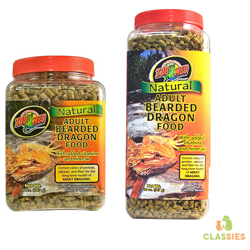 Zoo Med Bearded Dragon Food Adult - Baardagaam Voer - 283 - 567 gram Classies