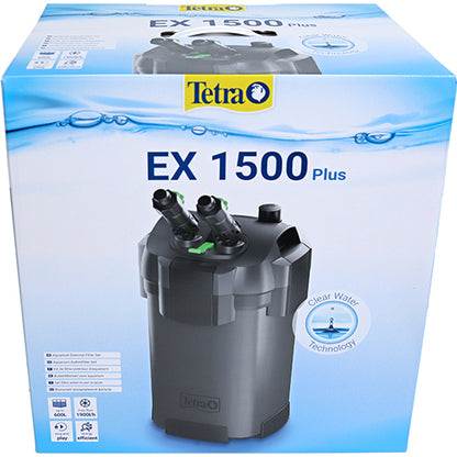 Tetra buitenfilter Ex serie - 500 - 700 - 1000 - 1500 plus