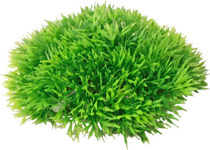 Boon Aqua Deco Bubble Plante Artificielle Mousse Verte en Plastique - Avec Fleur - 14x6 cm