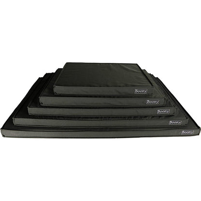 Boony Draadkooibed - Orthopedisch Waterproof Benchkussen - Zwart - Verkrijgbaar in 5 maten