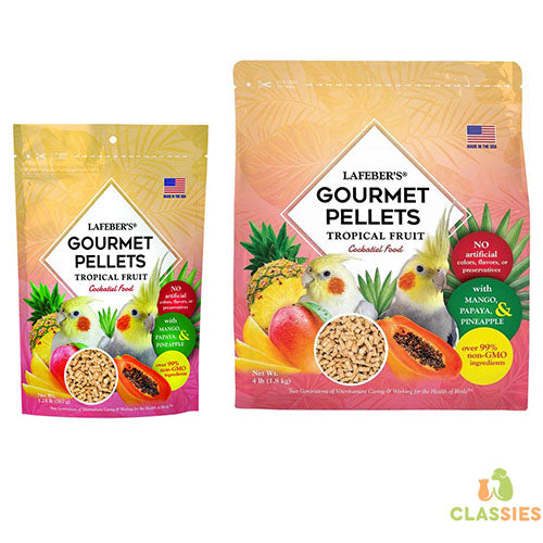 Lafeber Tropical fruit gourmet pellets Cockatiel Classies