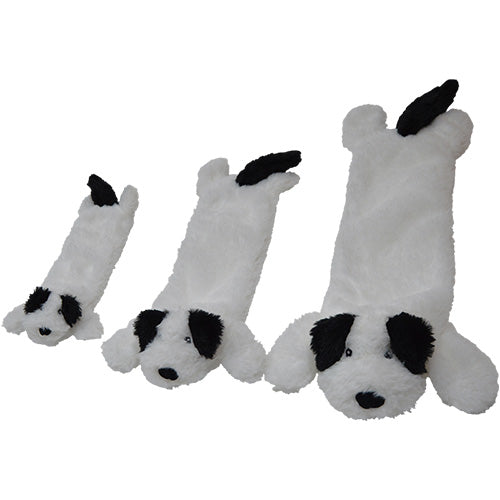 Animal Boulevard Classic Hondenspeelgoed - Woofles Knuffel Flattie Border Collie met Cruchy - Verkrijgbaar in 3 maten