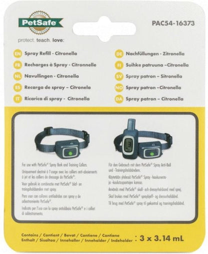 PetSafe Anti-blaf Halsband Navulllingen - 1 pak van 3 cartridges - Citronella