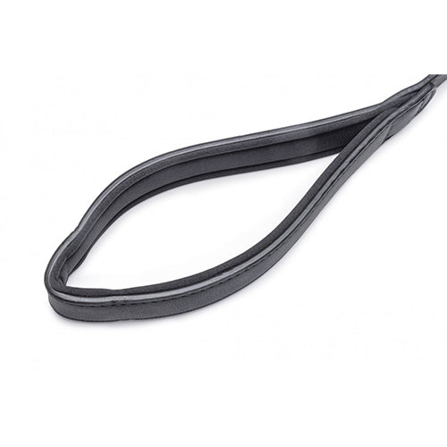 Beeztees Balacron Ax Kunstleren Hondenriem - Zwart - 100 cm x 25 mm