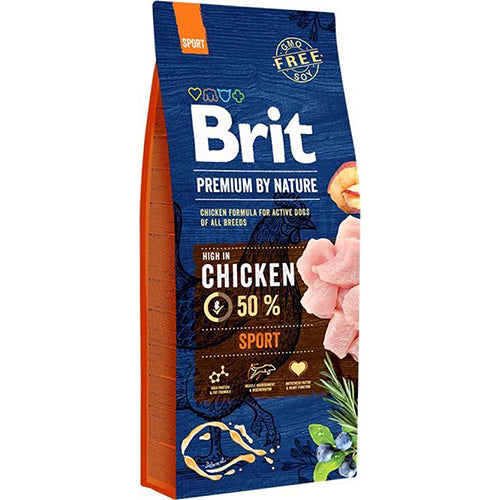 Brit Premium By Nature - hondenvoer - Sport 15 kg