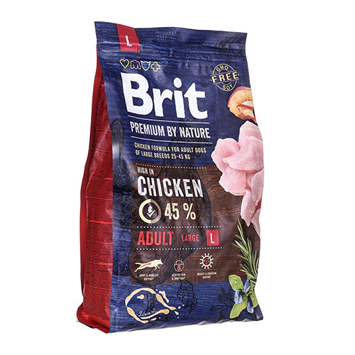 Brit premium by nature Adult Large 3 - 15 kg