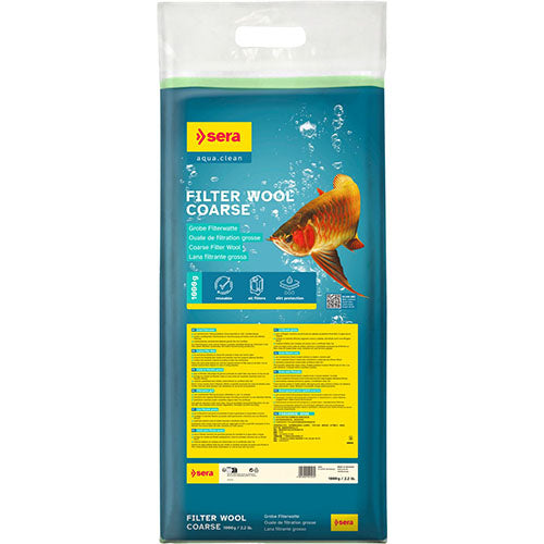Sera Filterwatte grün grob 1000 Gramm