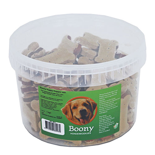 Boony hondenkoek happy happer mix, emmer a 1000 gram