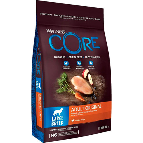 Wellness CORE Large Breed Adult Original, kip - 10 KG 2ee89c-2