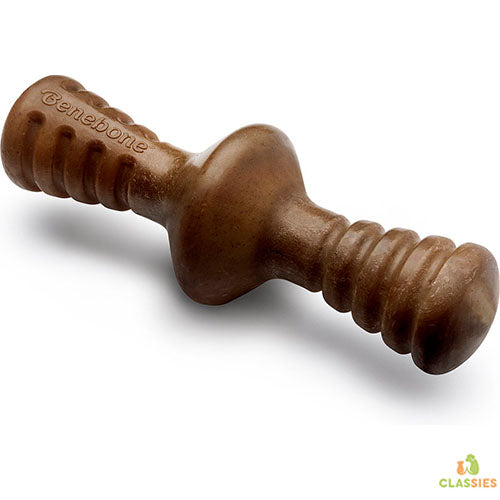 Benebone Zaggler kauwspeelgoed spek - bacon in S - M - L - XL