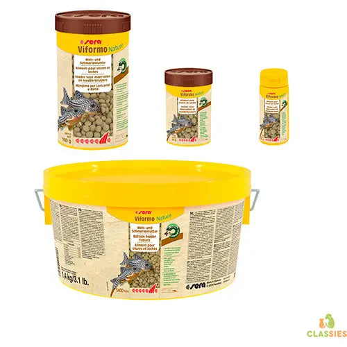 sera Viformo Nature - 50 - 100 - 250 ml - 1,4 kg Classies