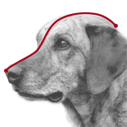 Trixie muilkorf kunststof zwart