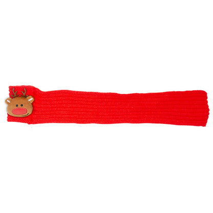 Jack and Vanilla kerstsjaal - rode sjaal voor de feestdagen - 45 cm