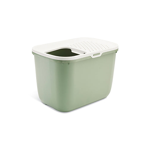 Savic Hop In - Kattenbak met Boveningang - 2 Maten - Diverse Kleuren
