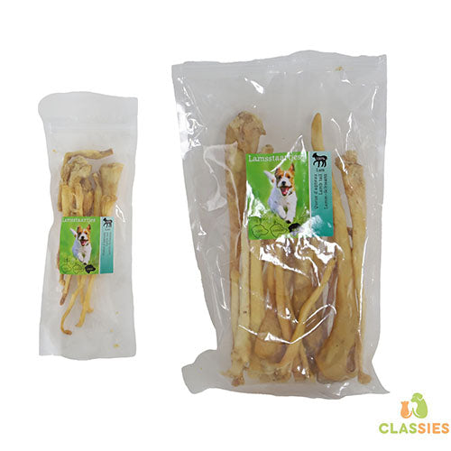 Boon Natuurlijke Snack Lam - Lamsstaartjes verkrijgbaar per 100 of 250 gram