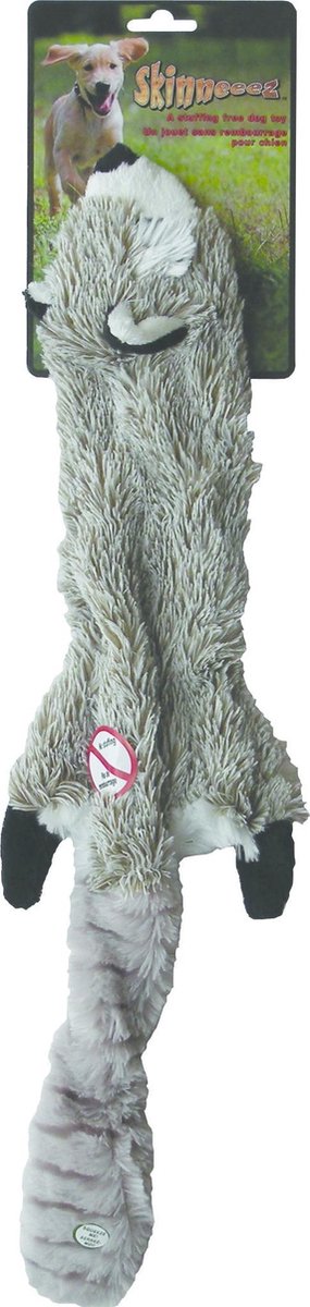 Skinneeez pluche wasbeer 61 cm