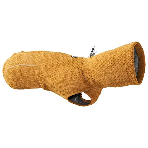 Hurtta winterjas Midlayer eco desert geel Zoemshop