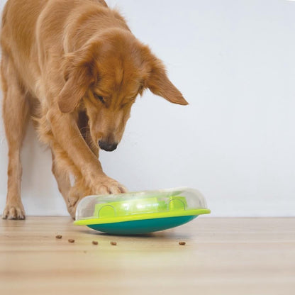 Nina ottosson wobble bowl groen 30 x 30 x 9 cm