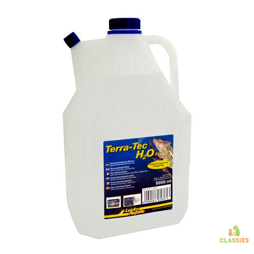 Lucky Reptile Terra-Tec H2O - Gedemineraliseerd Water - 5L