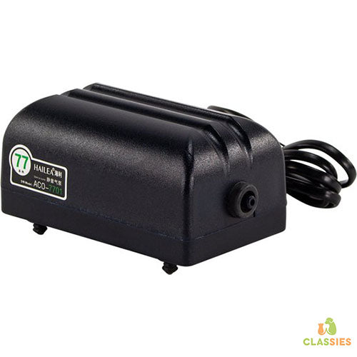 Hailea luchtpomp ACO 7701 240 liter per uur Classies