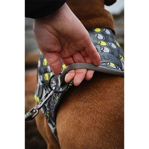 Hurtta Go Harness Hondentuig/ Hondenharnas - Storm Grey - Verkrijgbaar in 5 maten