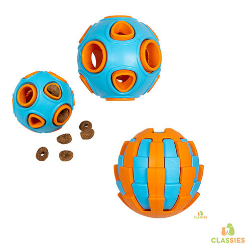 Jack and Vanilla traktatiebal blauw - oranje