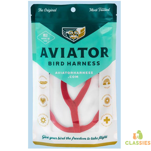 Aviator bird harnas voor vogels in 8 maten