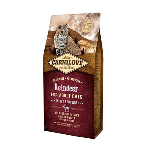 Carnilove Reindeer Energy/outdoor 2 kg - rendiervlees