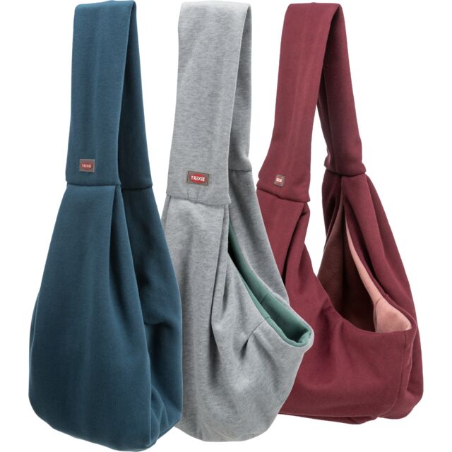 Trixie buikdrager soft - 22 x 20 x 60 cm - tot 5 kg - 3 kleuren