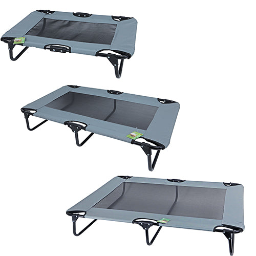 Boon Opvouwbaar Hondenbed/ Stretcher - Grijs - Verkrijgbaar in 3 maten Classies
