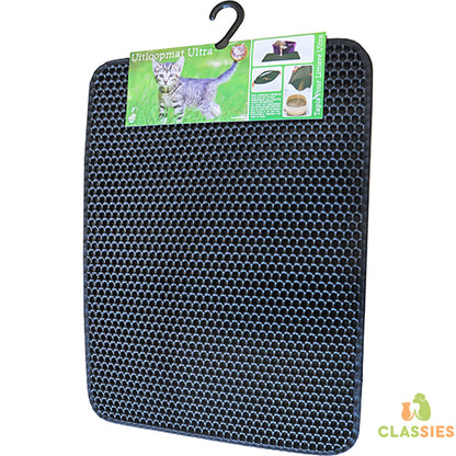 Boony kattenbakmat zwart in twee maten