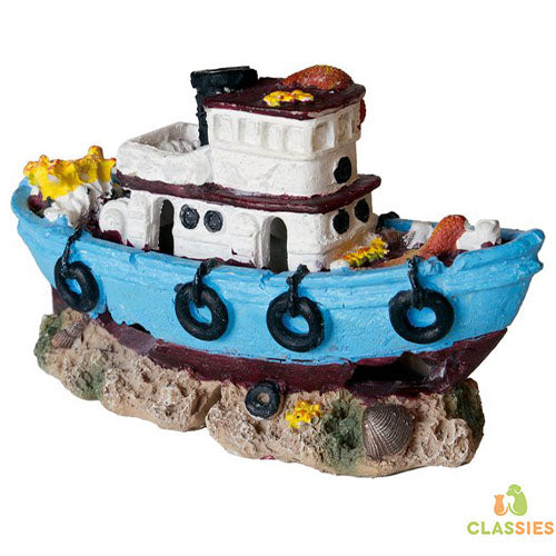 Superfish Deco Led Scheepswrak - Aquarium Ornament - 18x7x14 cm
