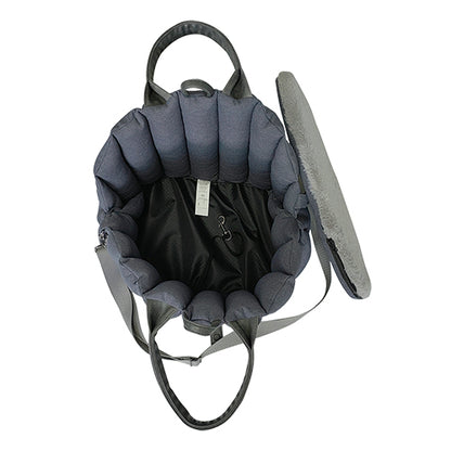 Animal Boulevard Home&amp;Away Citybag/ Draagtas Diana - Verkrijgbaar in Donkergrijs en Lichtgrijs en 3 maten