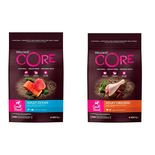 Wellness Core graanvrij - hondenvoer - droogvoer - 5 kg Classies