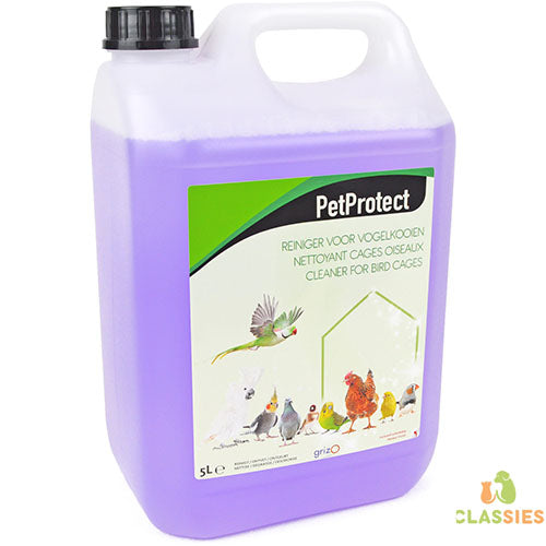 Petprotect reiniger voor vogelkooien 5 liter