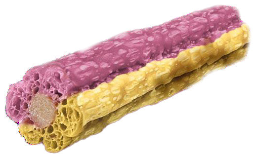 Knash Woofa Loofa Vitality met bosbes en rode biet – zak van 7 stuks - S of M