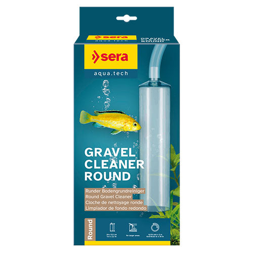 Sera - Nettoyeur de sol - Aspirateur - Rond - Dimensions : hauteur 25 cm, Ø 5,7 cm