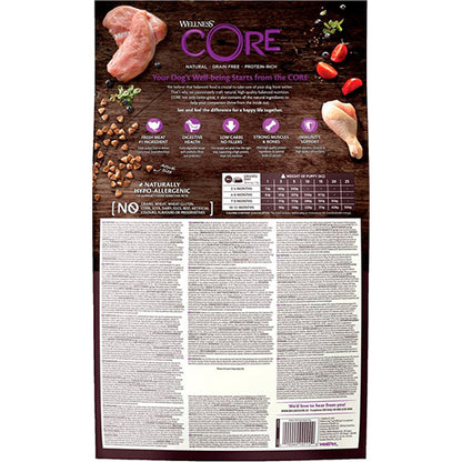 Wellness Core Grain Free Puppy Kalkoen &amp; Kip - Hondenvoer - 10 kg