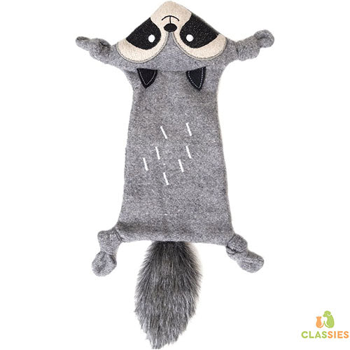 Jack and Vanilla Forest Fluff speelgoed - Eekhoorn - Konijn - rat - wasbeer - 35 - 40 cm
