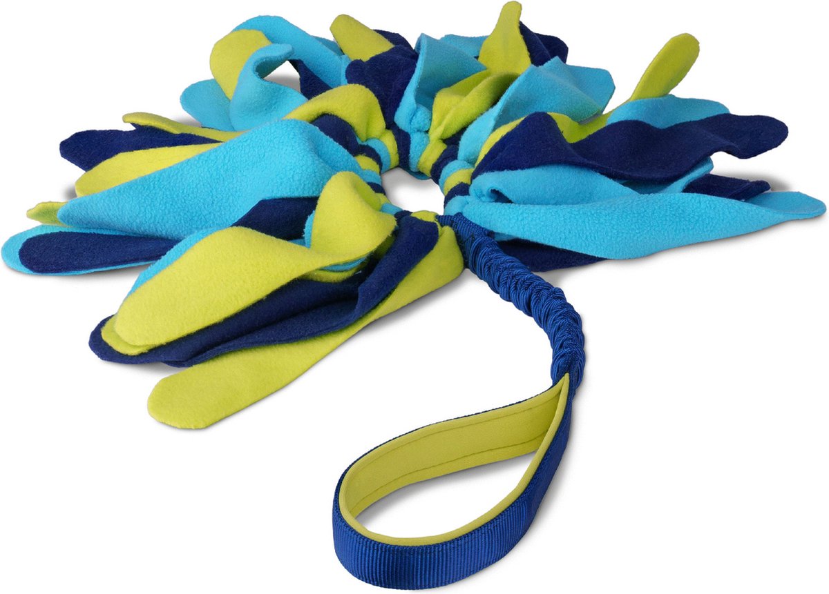 Coachi tuggi spider navy blauw, lime 80 cm