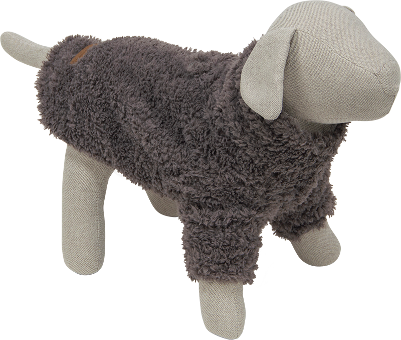 Animal Boulevard hondentrui Outerwear Curlplush grijs - 7 maten
