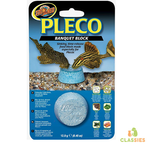 Pleco Banquet block voor bodemvissen