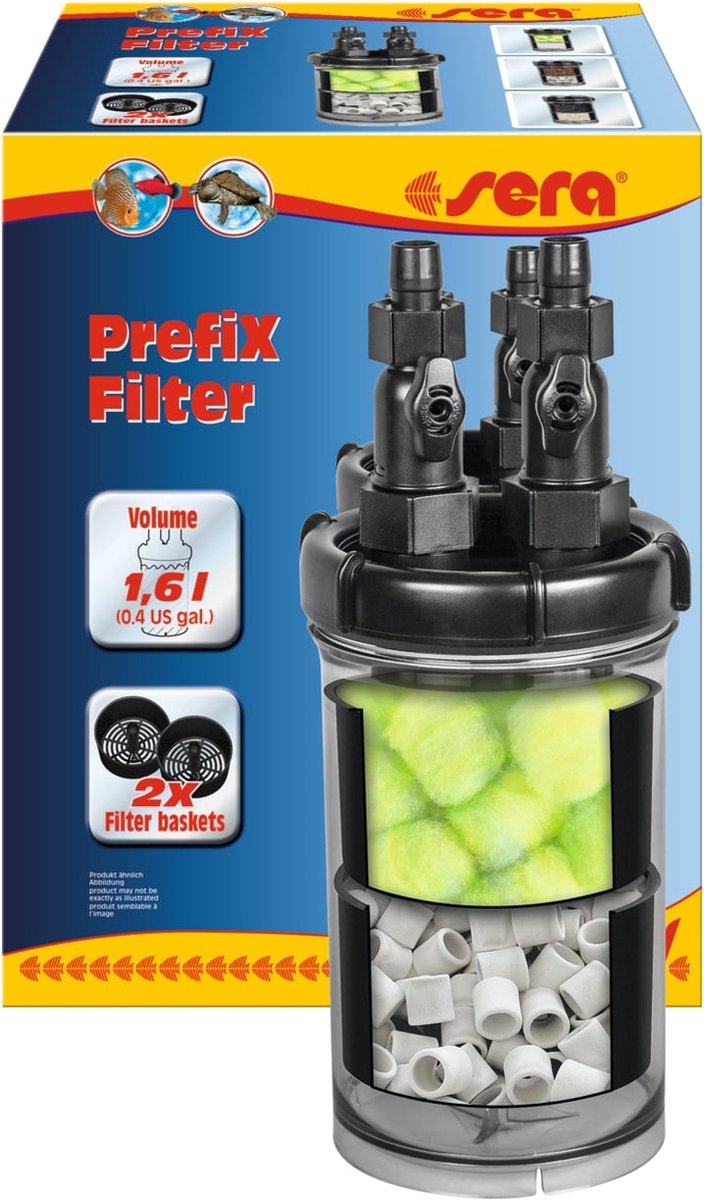 sera PrefiX Filter externe voorfilter