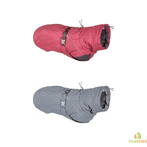Hurtta Expedition Parka - warme winterjas in rood of grijs