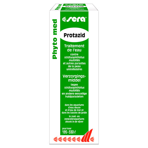 Sera Phyto med Protazid - witte stip - chilodonella